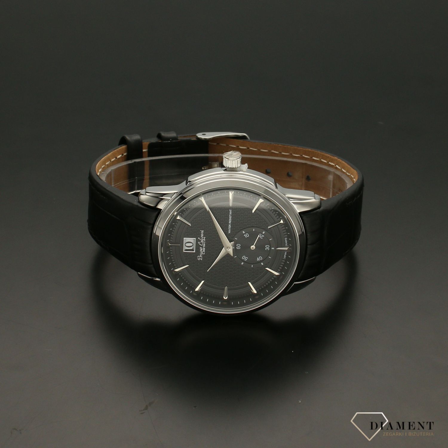 Zegarek męski na pasku Bruno Calvani Classic BC887 BLACK (2).jpg